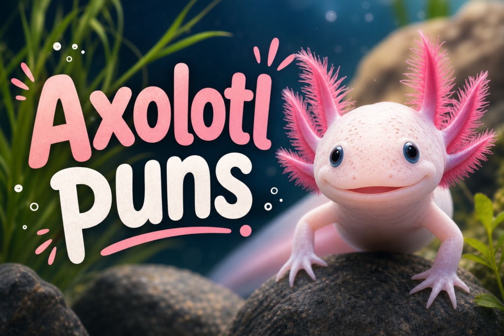 120+ Best Axolotl Puns and Jokes