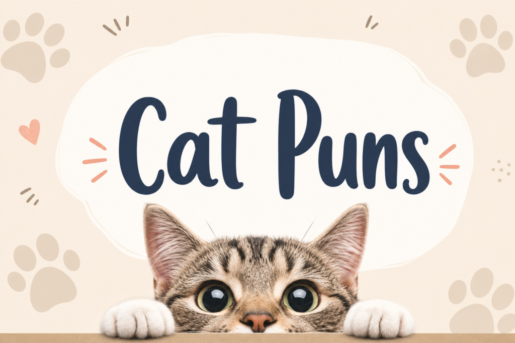 180+ Best Cat Puns: Purrfect Jokes & Wordplay